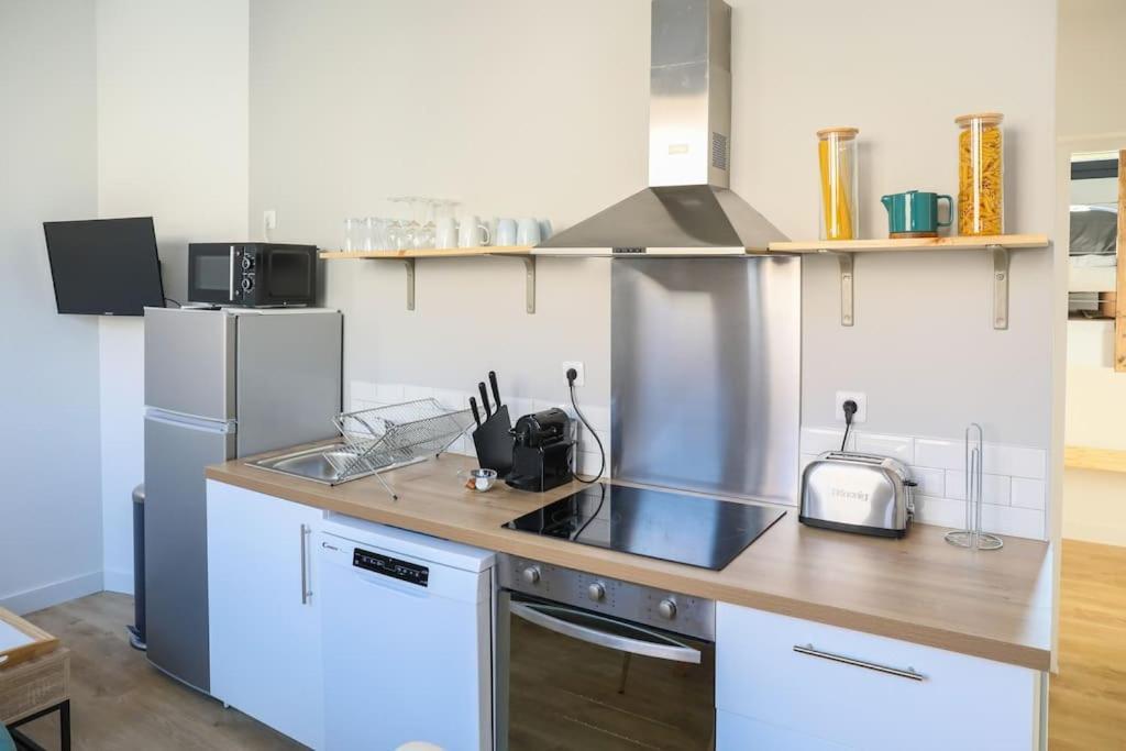Апартаменты F2 Cosy - Entree Du Havre - 4 Personnes Гавр Экстерьер фото